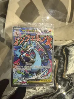 Mega Charizard x EX 023 Me: Mega Evolution Promo Holo Pokemon Card Mint - Image 1