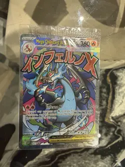 Mega Charizard x EX 023 Me: Mega Evolution Promo Holo Pokemon Card Mint - Image 2