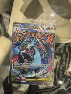 Mega Charizard x EX 023 Me: Mega Evolution Promo Holo Pokemon Card Mint - Image 3
