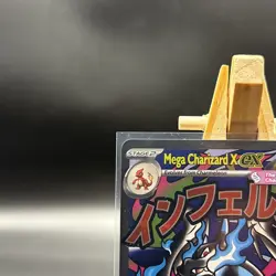 Mega Charizard x EX 023 Me: Mega Evolution Promo Holo Pokemon Card Mint - Image 3