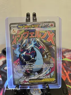 Mega Charizard x EX 023 Me: Mega Evolution Promo Holo Pokemon Card Mint - Image 1