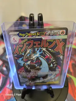 Mega Charizard x EX 023 Me: Mega Evolution Promo Holo Pokemon Card Mint - Image 2