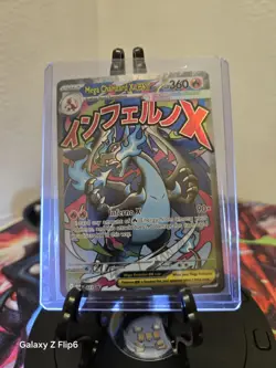 Mega Charizard x EX 023 Me: Mega Evolution Promo Holo Pokemon Card Mint - Image 5
