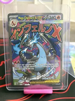Mega Charizard x EX 023 Me: Mega Evolution Promo Holo Pokemon Card - Image 1