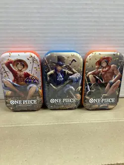 One Piece Tin Pack Set Vol. 2 (TS-02, OP-13) Set of 3 - Image 1