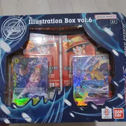 One Piece TCG Illustration Box Vol.6 IB-06 - NEW + FULLY SEALED - Fast Delivery - Image 1