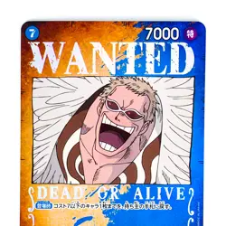 Doflamingo ST03-009 SR SP Wanted Mighty Enemies - ONE PIECE Card - - Image 3