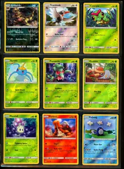 2017 Pokemon SUN & MOON BASE SET Cards Collection Huge Lot HOLO GX Rare REVERSE - Image 4