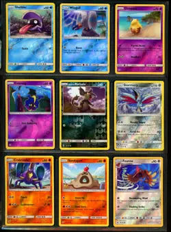 2017 Pokemon SUN & MOON BASE SET Cards Collection Huge Lot HOLO GX Rare REVERSE - Image 5