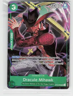 One Piece Promotion Cards #ST12-003 Dracule Mihawk (Illustration Box Vol.4) - Image 1
