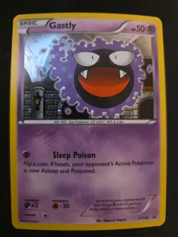 Gastly XY132, LP Holo Promo, Black Star Promo, XY, Pokemon TCG Cards Ultra Rare - Image 1