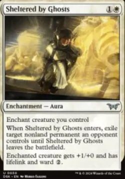 Sheltered by Ghosts Duskmourn: House of Horror (DSK) 30 MTG Regular - Image 1