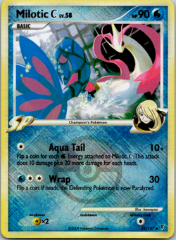 Milotic C Reverse Holo Rare Pokemon League Promo Supreme Victors 35/147 NM - Image 1