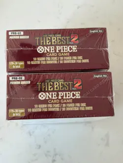 One Piece The Best Vol. 2 Premium Booster Box Sealed PRB-02 English (Lot 2) - Image 2