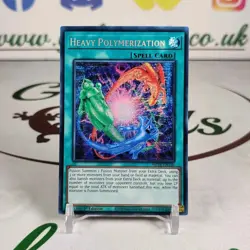 Heavy Polymerization MP24-EN150 Secret Rare 1st Edition Yugioh Card Near Mint - Image 1
