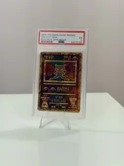 2000 Pokemon Ancient Mew PSA 5 Pokemon Movie Game Promo Holo - Image 1