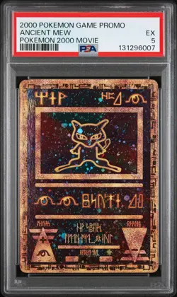 2000 POKEMON GAME MOVIE POKEMON 2000 MOVIE ANCIENT MEW PSA 5 - Image 1