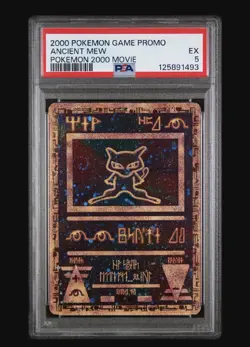 2000 POKEMON GAME MOVIE ANCIENT MEW POKEMON 2000 MOVIE PSA 5 - Image 1