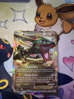 Rayquaza EX - 85/124 ~ Ultra Rare ~ B&W - Dragons Exalted ~ Near Mint Read Desc - Image 1