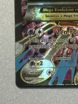 Pokemon TCG M Alakazam EX Card #118/124 Fates Collide-Near Mint - Image 5