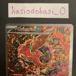 Pokemon Oricorio EX #024 Mega Evolutions Black Star Promo card NM - Image 3