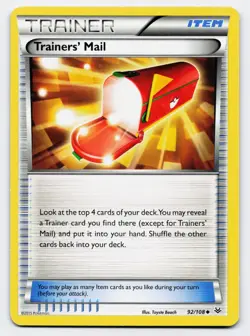 Trainers' Mail [92/108] XY: Roaring Skies Regular [Pokemon Card English] - Image 1