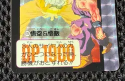 Dragon Ball Z Carddass No.614 Gohan BANDAI Made in Japan Special Card 1993 - Image 4
