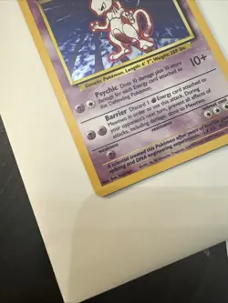Pokemon TCG Mewtwo Base Set 10/102 Holo 1999-2000 Wizards Base Set Copyright... - Image 3