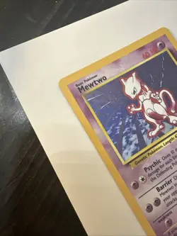 Pokemon TCG Mewtwo Base Set 10/102 Holo 1999-2000 Wizards Base Set Copyright... - Image 5