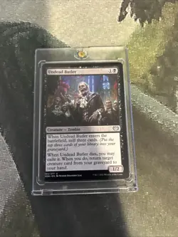 MTG Undead Butler - Innistrad: Crimson Vow (VOW) #133 Magic the Gathering - Image 3