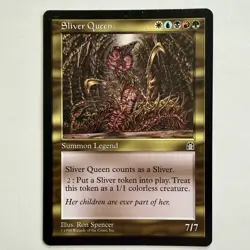 Sliver Queen - Stronghold - MTG - LP - Reserved List - See Photos (Copy 2) - Image 1