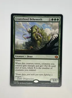 Craterhoof Behemoth Tarkir: Dragonstorm Regular - Image 1