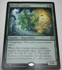 Mutable Explorer Lorwyn Eclipsed Regular MTG NM 186 - Image 1