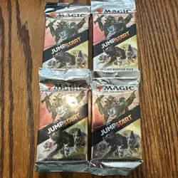 MTG x4 Jumpstart Booster Packs - Magic the Gathering - New Factory Sealed - Image 1