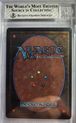 MTG - 1993 Beta - Black Knight - #95 - Beckett Graded 8 - Image 2