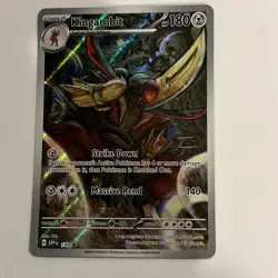 Kingambit 130 Sv: Scarlet & Violet Promo Cards Holo Full Art Pokemon Card - Image 1