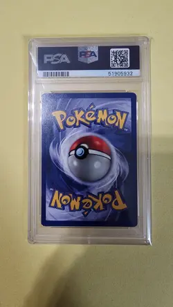 1st Ed Shadowless Machop PSA 9 Mint 52/102 1999 Base Set Pokemon TCG Rare - Image 2