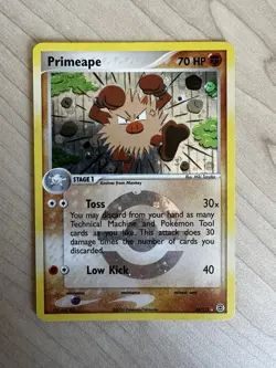 Primeape 28/112 Reverse Holo Rare Pokemon 2004 EX FireRed & LeafGreen - MP/LP - Image 1