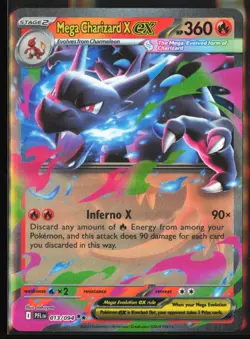 Mega Charizard X ex 013/94 ME02: Phantasmal Flames - Pokemon TCG - Double Rare - Image 1