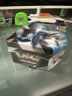 POKEMON TCG: Empoleon V Strikers Tin possible Evolving Skies New Factory Sealed - Image 5