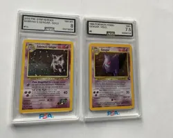Pokemon Sabrina's Gengar Gym Heroes (AGS 8) + Gengar Fossil Holo (AGS 7.5) - Image 1
