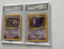 Pokemon Sabrina's Gengar Gym Heroes (AGS 8) + Gengar Fossil Holo (AGS 7.5) - Image 4