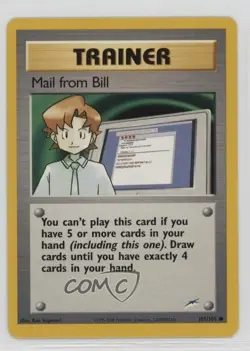 Mail from Bill Pokemon Neo Destiny #105 2002 - Image 1