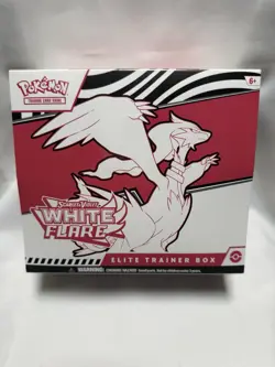 Pokemon TCG Scarlet Violet White Flare Elite Trainer Box Factory Sealed New - Image 1