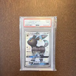 2019 Pokemon Umbreon GX Full Art Holo Hidden Fates SV69/SV94 PSA 9 MINT - Image 1