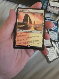 1 x Sacred Foundry - Edge of Eternities - NM-Mint - MTG - Image 1