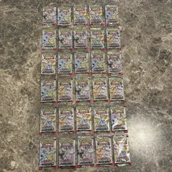 30x Pokemon Prismatic Evolutions Booster Pack Lot - 30 Factory Sealed Packs - Image 1