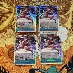 4x Playset ST17-004 Boa Hancock SR One Piece TCG ST17 Starter Deck English - Image 1