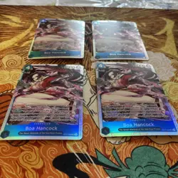 4x Playset ST17-004 Boa Hancock SR One Piece TCG ST17 Starter Deck English - Image 2