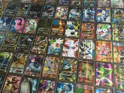 100x Pokemon TCG Card Lot - ULTRA RARE, HOLO + VINTAGE WOTC Official TCG Bundle - Image 1
